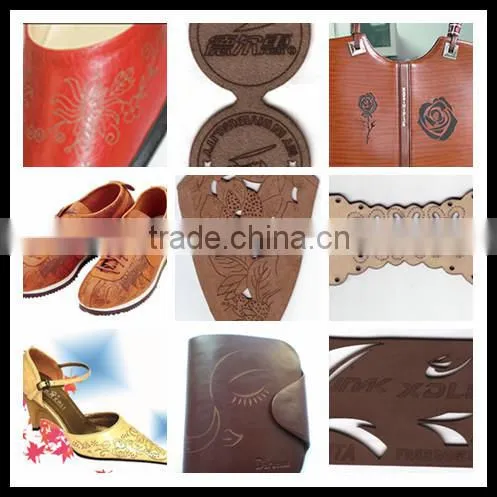 Huahai laser CO2 laser marking machine for leather clothing