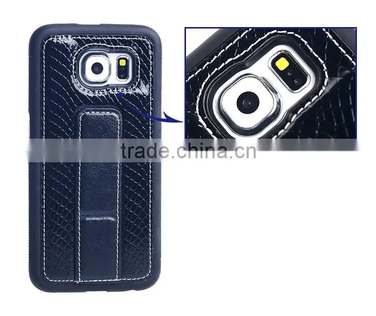 new TPU + PC case with leather for Samsung Galaxy S7