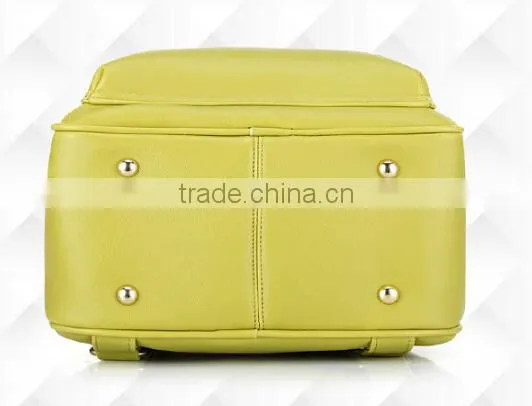 2015 High Quality Trendy PU lady backpack