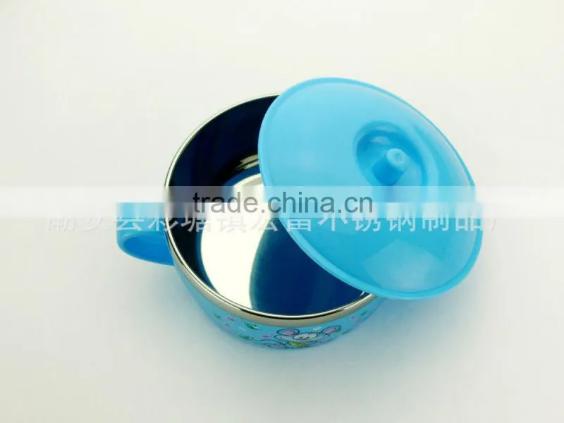 baby products eco stainless steel double wall mugs with lid