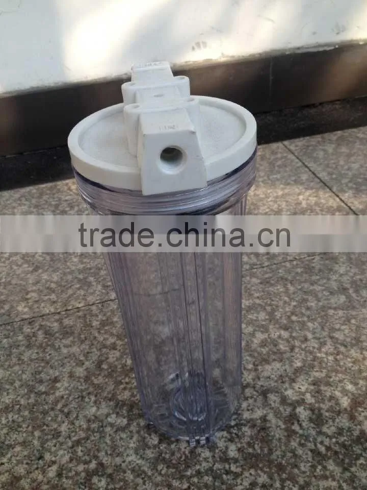transparent water filter housing / Plastic water filter housing (factory)