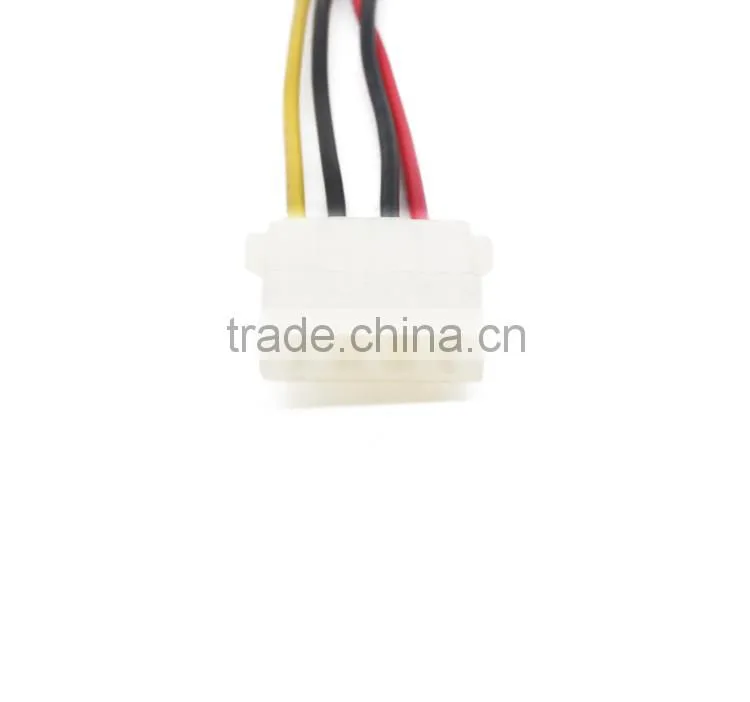 15Pin male to 4 Pin sata power Cable