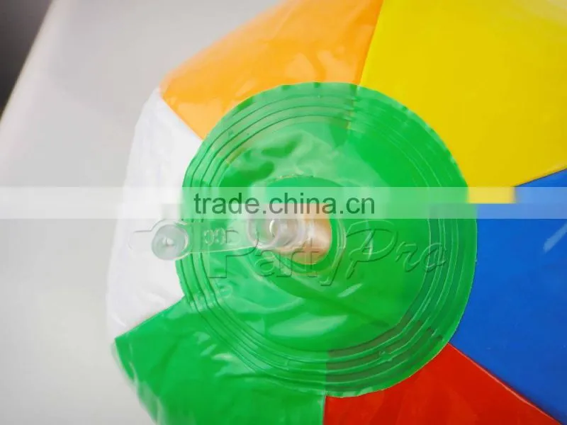 Partypro 2015 New Best Quality Products Inflatable Toy 6 Panel Custom Logo Printed Beach Ball