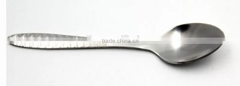 Promotional gift fish-scale stainless steel baby tea spoon in China