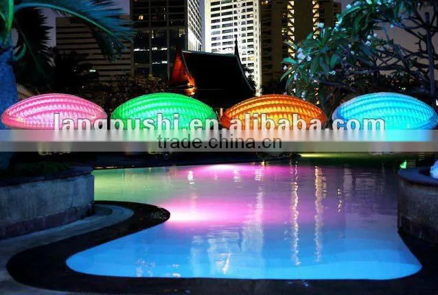 price amazing ce rohs approved aluminum high lumens 12v purewhite and multicolor IP68 led pond lighting