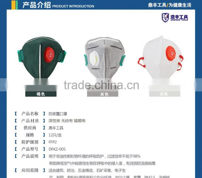 DF-6030 medical face mask for sale different color n95 types of medical mask