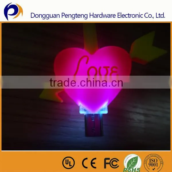 Custom cartoon size led light cable