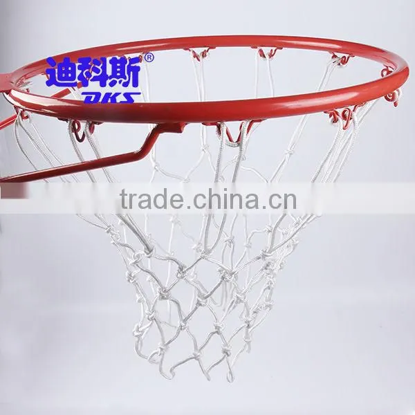 DKS Basketball Net Whirte Red Nylon Net Playground Court Park
