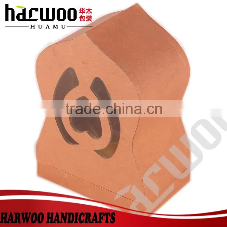 Charming cardboard packing perfume box with clear window