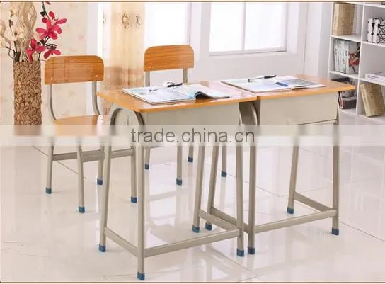 Cheap school desk set student tables chair sets adjustable desk