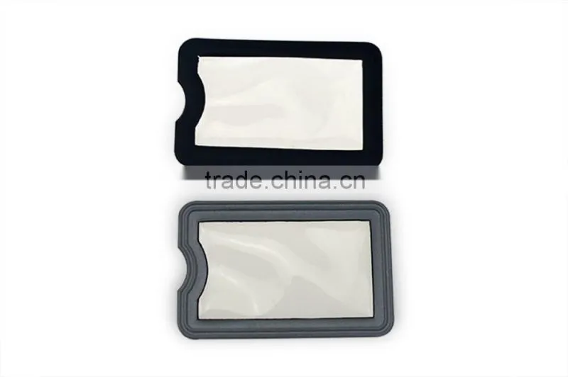 High Quality Reflective Plastic Name Card Holder