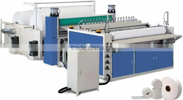 Manufacturing price small paper roll slitter rewinder equipment
