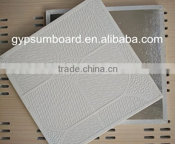 Vinyl Faced Plaster Ceiling 600*600