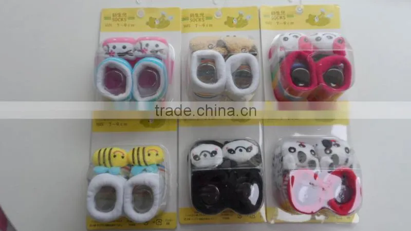 BC1095 cheap antislip Animal designs baby socks