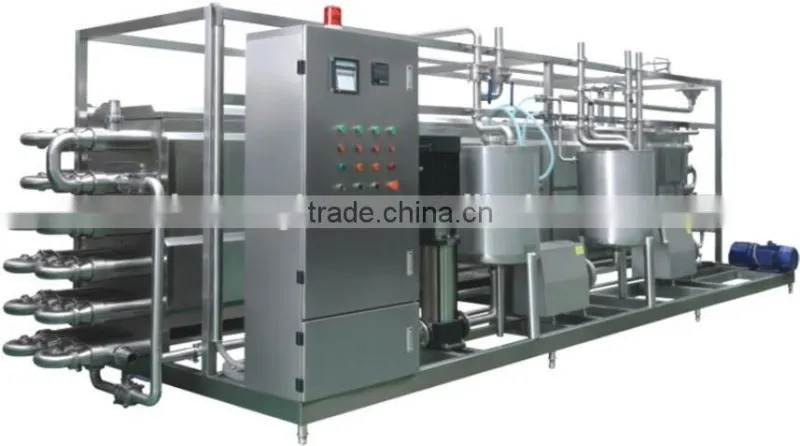 Tubular UHT sterilizer for milk and fruit juice beverage plant
