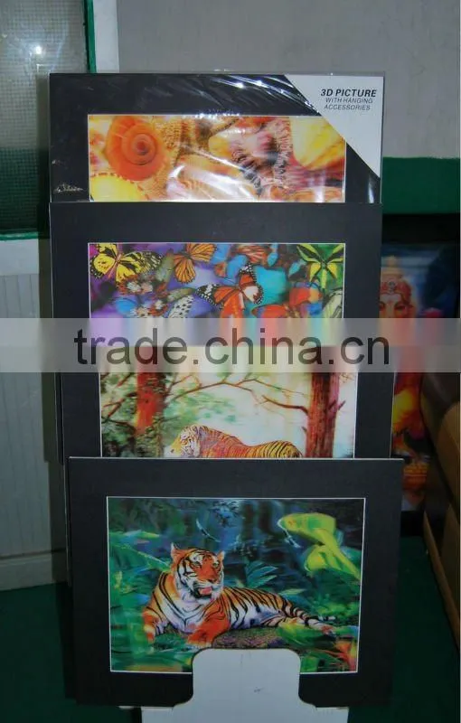 3D Sea Animal frame photos 3D lenticular framed wall photo