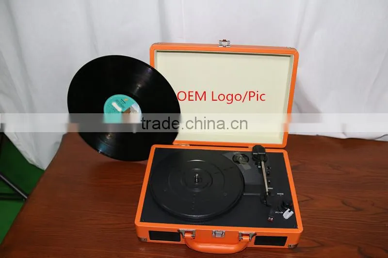 Retro Old USB Turntable gramophone with USB Direct Recording Function