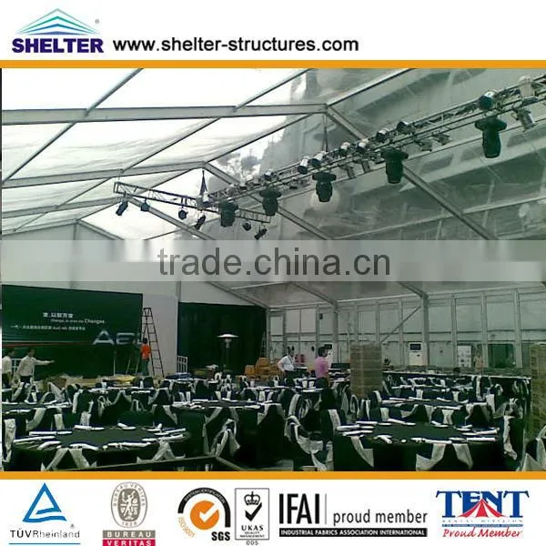 2013 new design Outdoor wooden floor tent for event