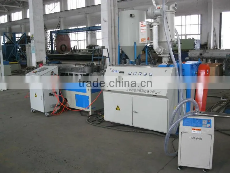 PVC Single-wall Corrugated Pipe Extrusion Machine