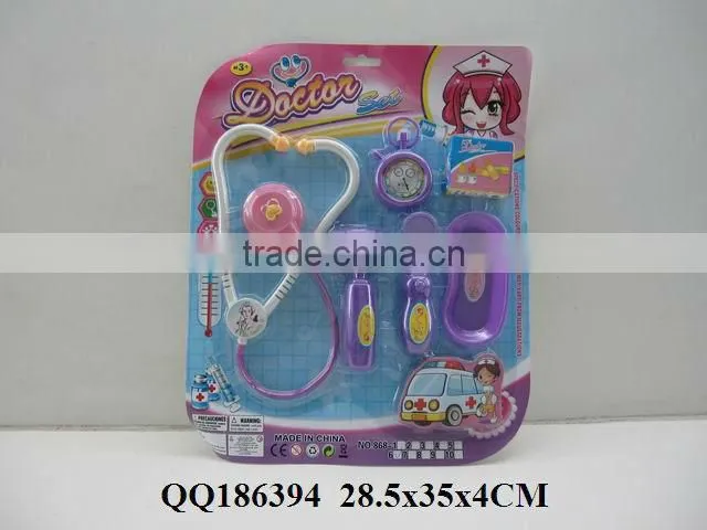 Doctor set toy, plastic pretend play toy, toy for kids