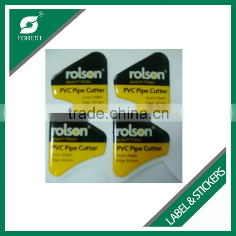 ACCEPT CUSTOM ORDER ART PAPER DOUBLE SIDE STICKERS FOR MEDICINE BOTTLES