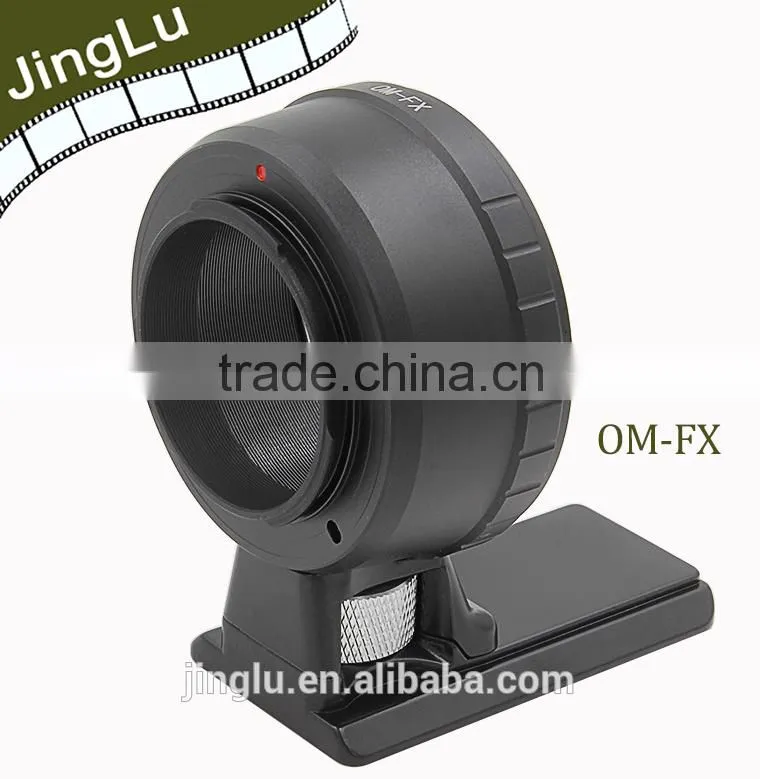 For Olympus OM to Fujifilm X-Pro1 FX Mount X-Pro1 X-E1 OM-FX Lens Mount Adapter with long tripod