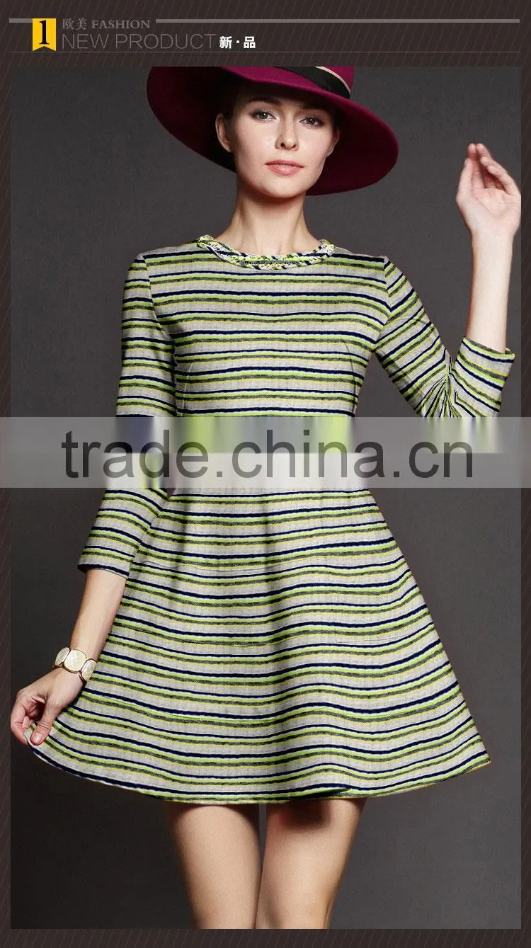 rayon linen yarn dyed linen women's dress fabric for ladies dress