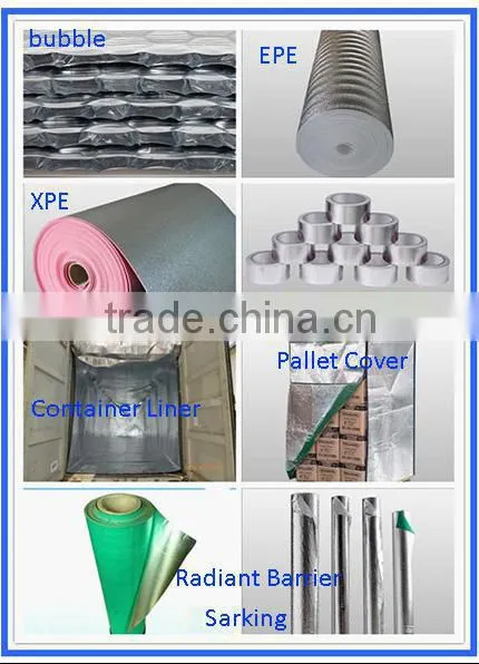 Aluminum composite membrane bubble film / aluminum Foil Insulation