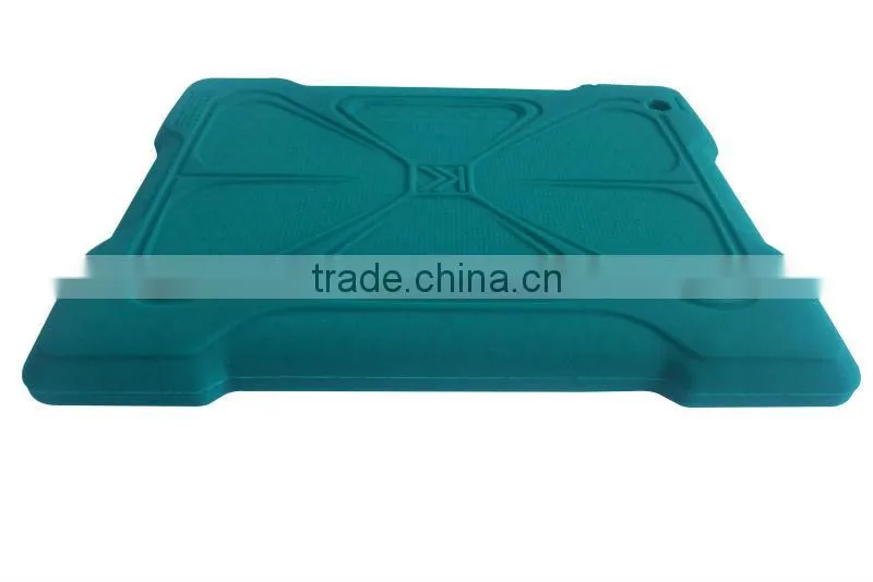 New Product PC+Silicone Case design for ipad