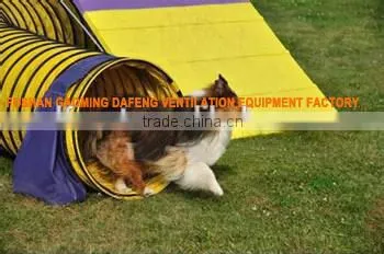 outdoor cane training agility tunnel