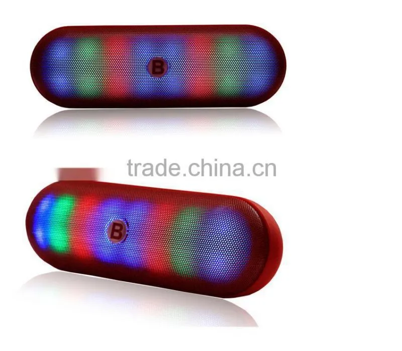 Mini Pill colorful Wireless Bluetooth Speaker with led light