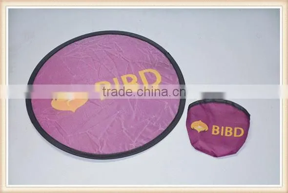 Promotional foldup foldable frisbee