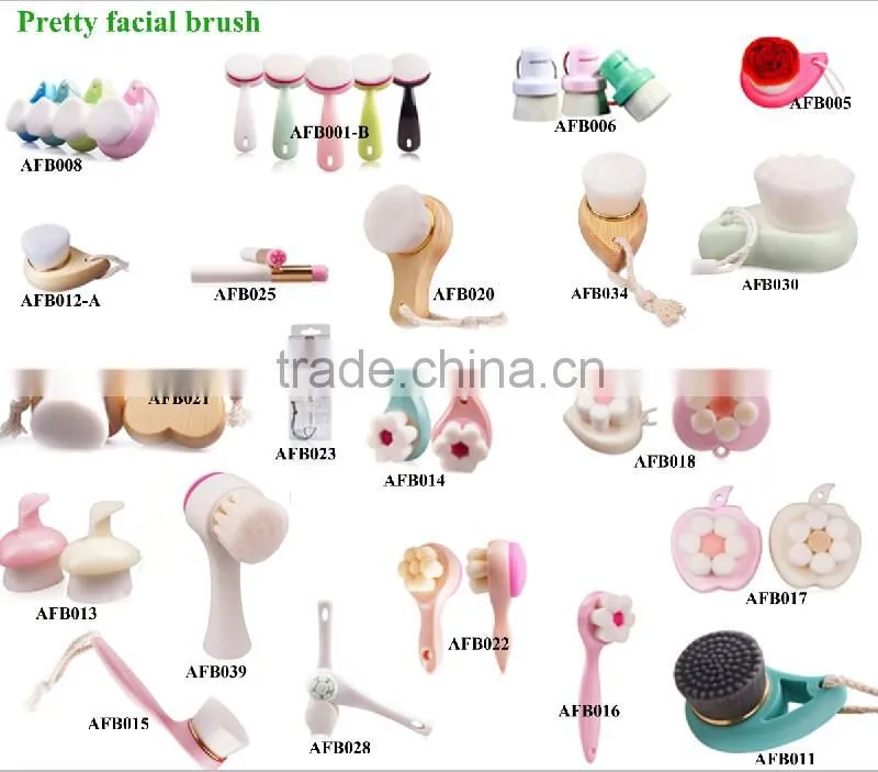 Very cheap silicone facial brush Korea hotsale