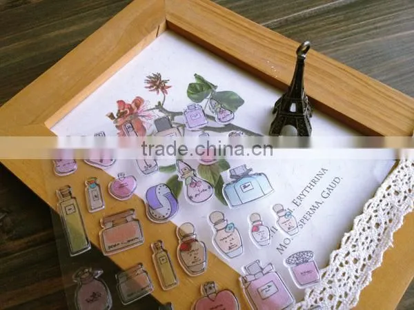 Removable Funny epoxy pvc sticker for promotional gift