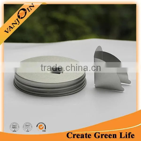 New Glass Jar Lid With Flip Top