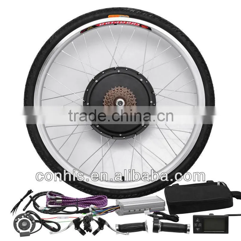 LCD display.48v1000w e-bike conversion rear kit