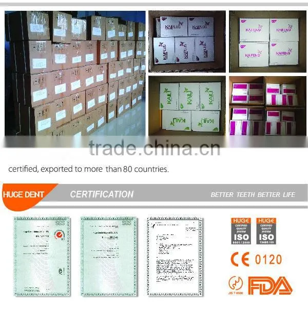 CE certification synthetic resin teeth