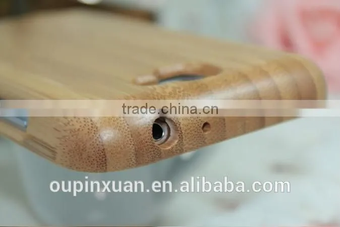 Bamboo cell phone case,Low price promotion new product bamboo phone case