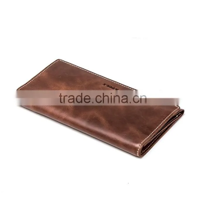 Factory Wholesale Soft Leather Oem Design Nice Quality Leather Purse For Men