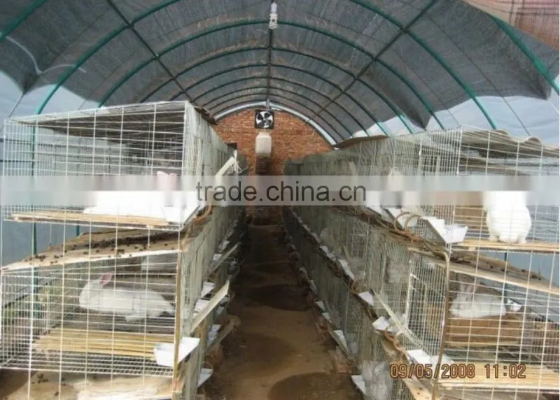 Cheap Low Carbon Steel Tiers Rabbit Cage For Female Rabbit / Breeding Rabbit / Industrial Rabbit