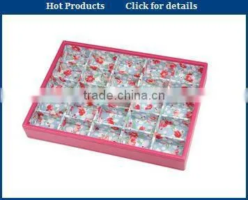 YiWu wholesale white ring display,jewelry display tray