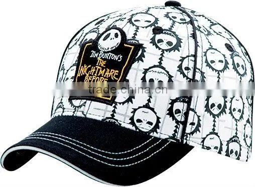 "LPD" printed fashional men's sports caps(100% cotton)