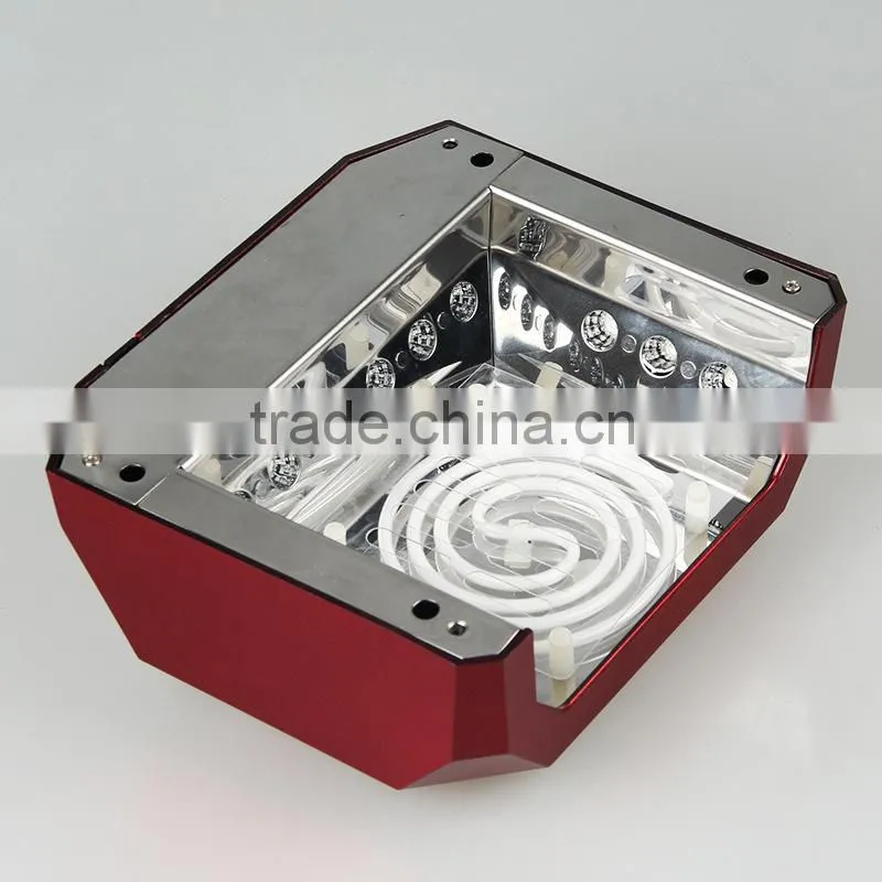 36W CCFL nail led uv lamp hand sensor light fixtures leds