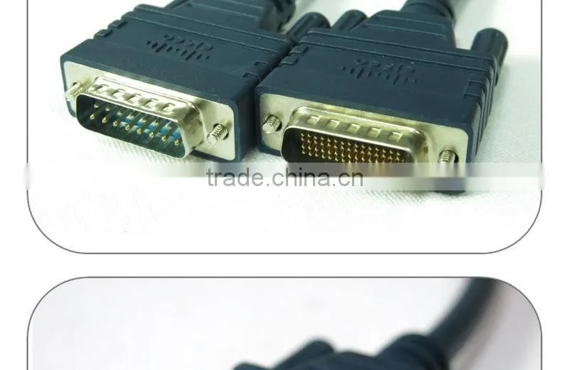 10FT CAB-X21MT Cisco HD60 Male to DB15 Male cable