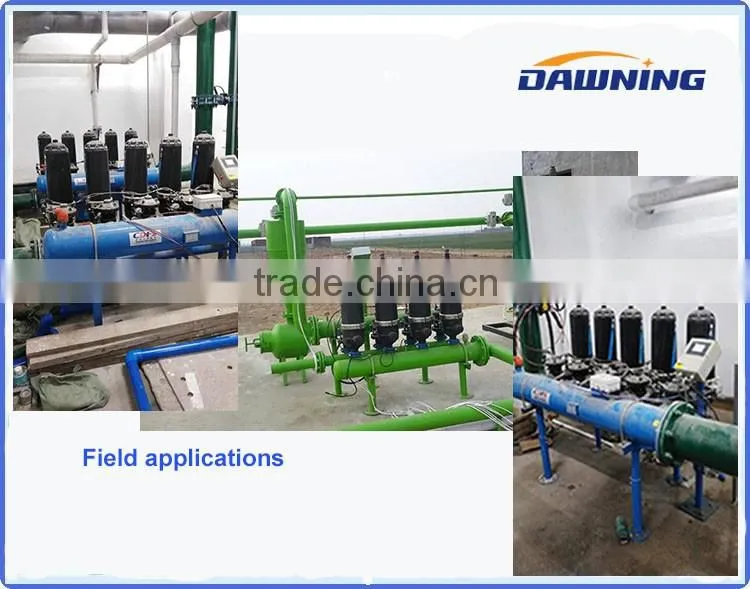 Carbon steel pipe automatic back flushing disc filter