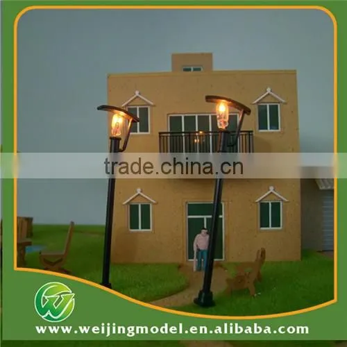 100pcs street model Plastic light in building model materials