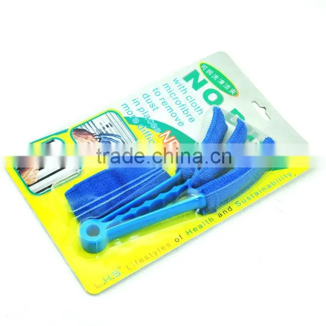 Hot selling microfiber window blind hand cleaning brush
