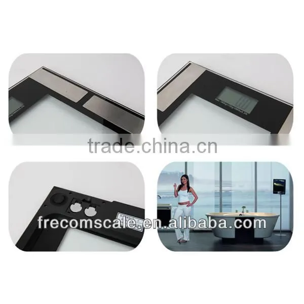180kg digital body fat analyze scale can memory 10 users and measure body fat percent, BMI, BMR, humidity, bone