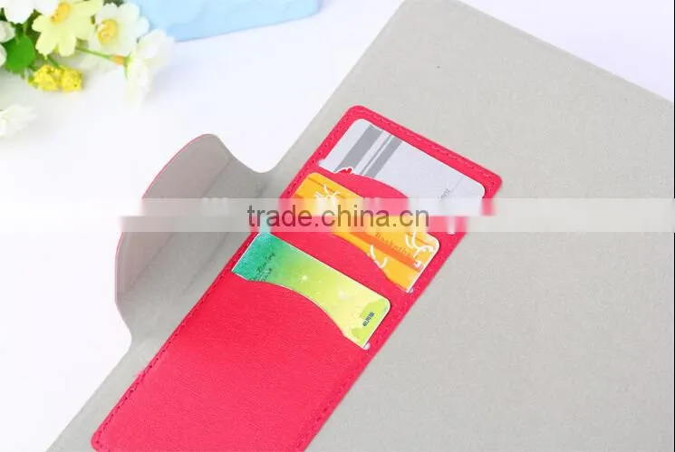 Retro Design For iPad Air/Air 2 Stand Leather Case With Card Slots
