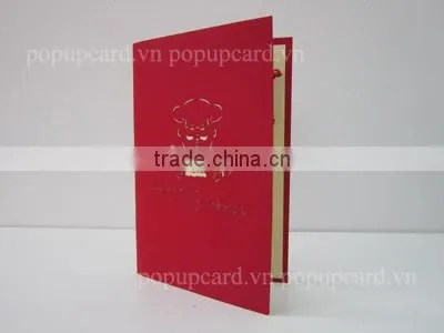 3D pop up Thank you Dog card